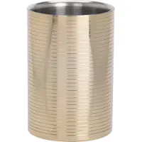 Koop Champagne/Wijnkoeler RVS shiny - Ø12xH20cm - Goud