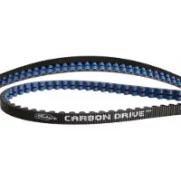 Gates cdx riem 120 tands zwart/blauw