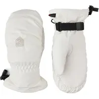 Hestra - Women's Powder Czone Mitt - Handschoenen 7, wit/grijs