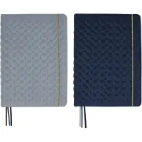 Kangaro notitieboek - Natural Beauty - A5 - 2 stuks - lijn - fluweel - K-SKZ210005
