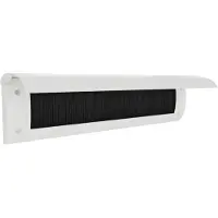 Door-Line Brievenbusklep wit structuur | Binnenbriefplaat wit structuur | Brievenbusborstel wit structuur met klep | brievenbus