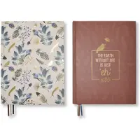 Kangaro notitieboek - Natural Beauty - A5 - 2 stuks - blanco