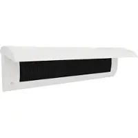 Door-Line Brievenbusklep wit | Binnenbriefplaat wit | Brievenbusborstel wit met klep | brievenbus
