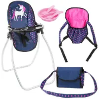 Reig Musicales Set Care Set 9 In 1 Navy Blue Baby Doll Roze Kinderen