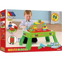 MOLTO Blocks Table 20 Pieces Veelkleurig 12-24 Months Kinderen