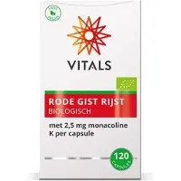 Vitals 2x Rode Gist Rijst Bio 120 capsules