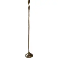Ptmd collection PTMD Kennet Ronde Kandelaar - H90 x Ø13 cm - Gegoten aluminium - Goud