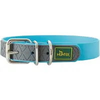 Hunter Dog collar Hunter Convenience Turquoise (23-31 cm)