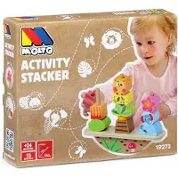 MOLTO Wooden Stackable Rocker Educational Toy Goud Kinderen