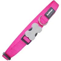 Red Dingo Animal Boulevard Dc-zz-hp-25 - Hals- En Leibanden - Hond - Rd Halsband Roze-l 25mmx41-63cm - Maat: L