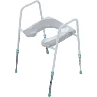 Able 2 Hoefijzer - Toiletframe - Hoogte verstelbaar - Kunststof