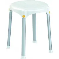 Atlantis Douchekruk - Rond - Vaste hoogte 43 cm - Wit