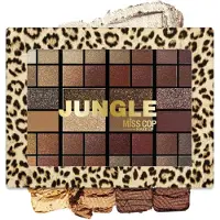 Miss Cop Jungle Vegan oogschaduwpalet bestaat uit 40 oogschaduwkleuren