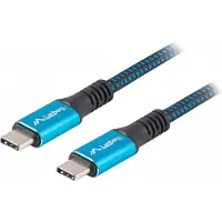 Lanberg Cable USB C Lanberg 1,2 m Black