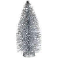 Krist+ Kerstboom, 13 x 32 x 13 cm, zilverkleurig