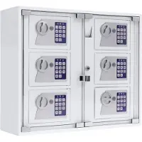Profirst Sleutelkluis Partas 6000 Outdoor Elektronisch Slot Wit
