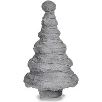 Krist+ Kerstboom, kleur: polargrijs, afmetingen: 22 x 37,5 x 22 cm
