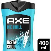 Axe 3-in-1 Douchegel, Facewash & Shampoo - Ice Chill - Voordeelverpakking 12 x400 ml