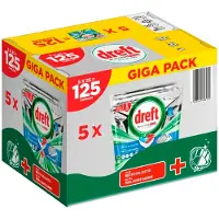 Dreft Platinum Plus Deep Clean Vaatwascapsules
