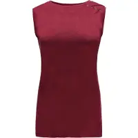 Re-Born - Sportkleding - Sport top mouwloos - Yogatop - Fitness top - Wijdere top - Dames - Burgundy - Maat S