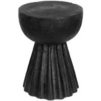 MUST Living Trophy krukje suarhout zwart 35x35x45cm