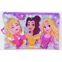 Disney Princess - TEKEN ETUI - 15X24 CM - DOORNROOSJE BELLE RAPUNZEL