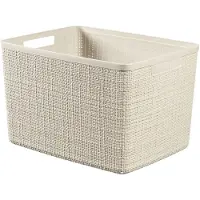 Curver Jute rechthoekige mand 20 L - Beige