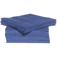 COSY&TRENDY Cosy & Trendy Servetten - donkerblauw - 40x - 38 x 38 cm - Tafeldecoratie - Papier - luxe kwaliteit