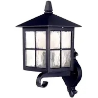 Elstead Lighting LED Wand Buitenlamp Winchester | 1X E27 Max 60W | IP44 | Dimbaar | Black