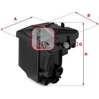 Sofima Brandstoffilter S7420NR
