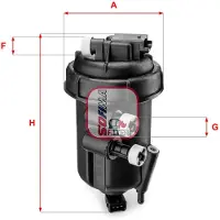 Sofima Brandstoffilter S5108GC