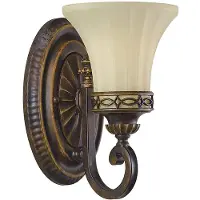 ELSTEAD Wandlampe , Drawing Room, dimbare, Roestbruin, Woonkamer, Metaal, Antiek