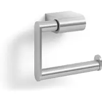 Zack Atore toiletrolhouder 12,4x5,4x10,4cm RVS geborsteld