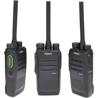 Hytera BD505LF, draadloos DMR-handapparaat, PMR446, 446 MHz, met 1500mAh lithium-ion batterij, riemclip en individuele oplader