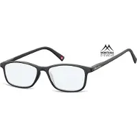 Montana Eyewear BLF51 leesbril - beeldschermbril +2.00 zwart - rechthoekig - incl. hardcase