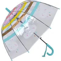 Juleeze Kinderparaplu Ø 65x65 cm Blauw Kunststof Wolken
