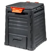 Hornbach Kunststof compostbak, zwart, 320 liter