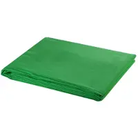 vidaXL Achtergrond zonder standaard chromakey 600x300 cm katoen groen