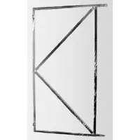 Intergard Poortframe tuinpoort verstelbaar 90x155cm