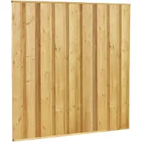 Intergard Houten schutting 180x180cm 17 planks zichtdicht 17x145mm