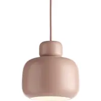 Woud Hanglampe , Stone, dimbare, Roze / Rosé, Keuken, Metaal, Designer