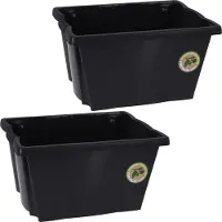 Storage solutions Opberg boxen/dozen - 5x stuks - kunststof - 20 liter - 42 x 33 x 23 cm