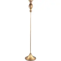 Ptmd collection PTMD Verya Ronde Kandelaar - H115 x Ø22,5 cm - Metaal - Koper