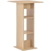 vidaXL Bartafel 60x60x110 cm eikenkleurig