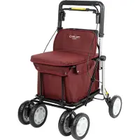 CARLETT Boodschappentrolley Comfort Assist Lett900 - rood