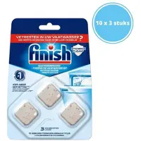Finish Vaatwasmachinereiniger - Citroen - 250 ml - 4 stuks - Voordeelverpakking