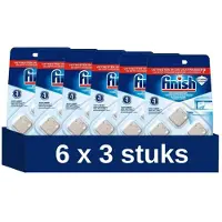 Finish Machinereiniger - Tijdens de Wasbeurt - 6 x 3 stuks - Voordeelverpakking
