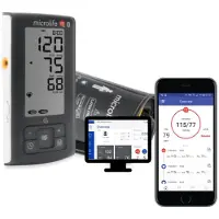 Microlife BP A6 BT bloeddrukmeter met boezemfibrilleren (AFib) detectie en smartphone verbinding
