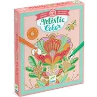 Djeco Schilderijen - Artistieke kleur - Flora - - OneSize - Knutselpakket