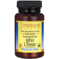 Swanson Health Ultra Ajipure L-Tyrosine 500 mg Natuurlijk 60 stuks (2 maanden)